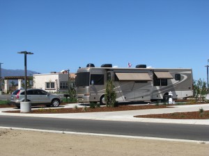 Luxury Pull Thru RV Sites Patio Grass Yanks RV Resort Greenfield CA