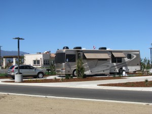 Luxury Pull Thru RV Sites Patio Grass Yanks RV Resort Greenfield CA