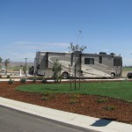 Side View Premium Pull Thru RV Site 100FT Yanks RV Resort